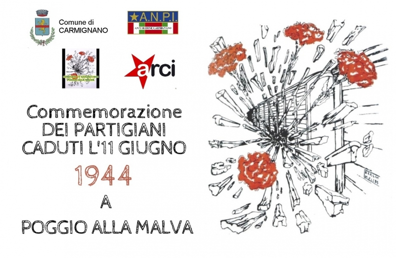 Commemorazione dei partigiani caduti a Poggio alla Malva l\'11 giugno 1944 � Tutte le iniziative dal 6 giugno
